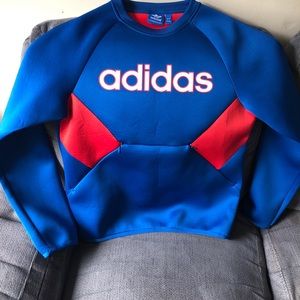 Adidas 100% Polyester Pullover Sweater Activewear